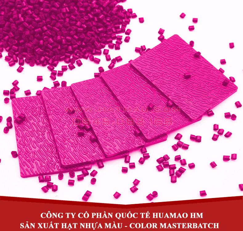 Hạt nhựa màu hồng SM-PE-HM00072